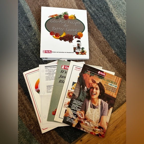 Vitamix User Manual Brochures Catalogs Recipes 🐝 - Picture 1 of 12